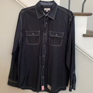 Old Navy casual dress shirt size L - Dry Cleaned.